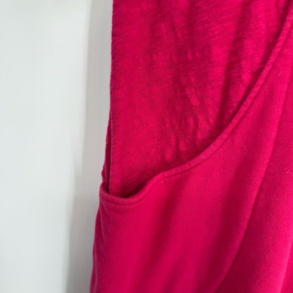 Habitat Sweater Vest Long Pink Knit Button Front Lagenlook Career Size Large - Picture 8 of 11